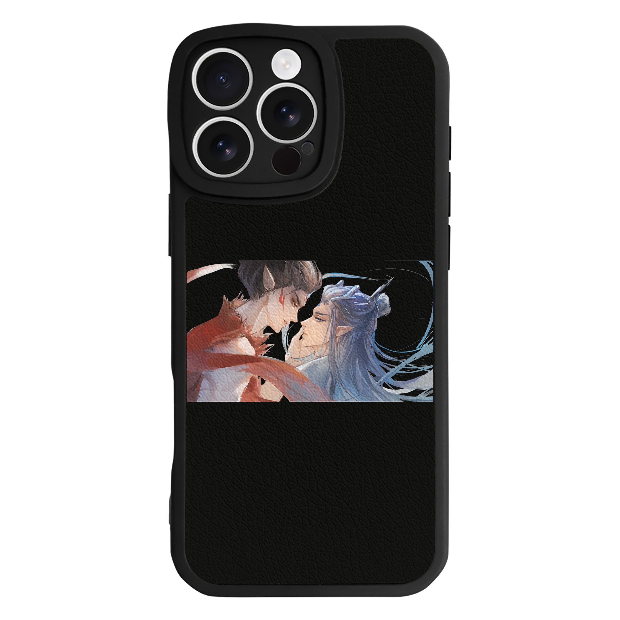 （画像用） Ne Zha 2 ナタ 魔童の大暴れ 【iPhone 16シリーズ対応】シリコンスマホケース（レザー調） 材質：シリコン